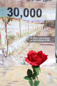 Auvers sur Oise, France 09/03/2016 - Hundreds of representatives of the Iranian diaspora from Europe gather on the 3rd and 4th of September for a special two-day conference, to launch a general mobilization demanding justice for victims of the 1988 massacre and a halt to executions in Iran.